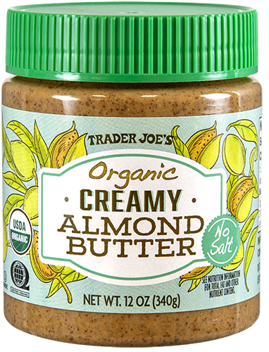 Organic Creamy Unsalted Almond Butter
