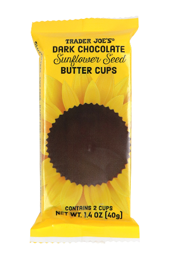 Organic Dark Chocolate Peanut Butter Cups, 2 Cups, 1.4 oz (40 g)