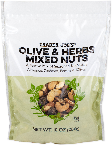 Garlic-Herb Mixed Nut Snack Mix Recipe