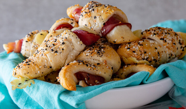 How to make Ham and Cheese Crescent Roll-Ups